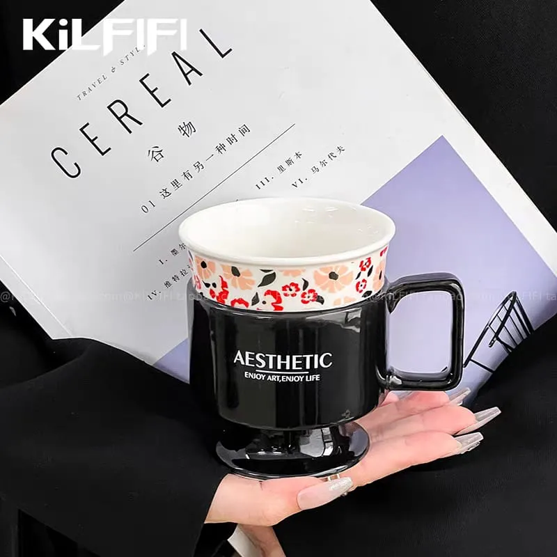 Asthetic cup black