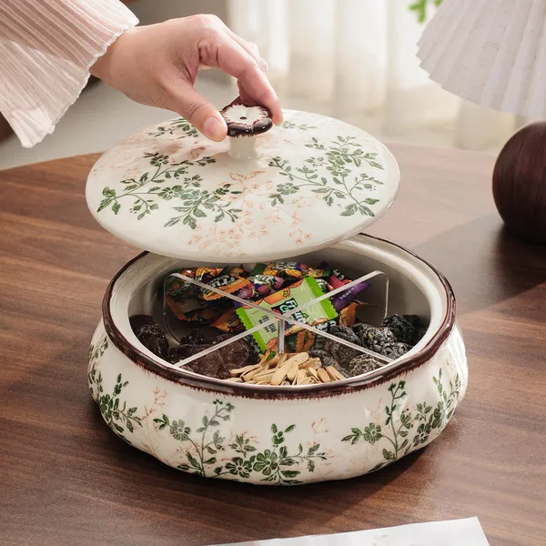 Color : Flower vine dried fruit box