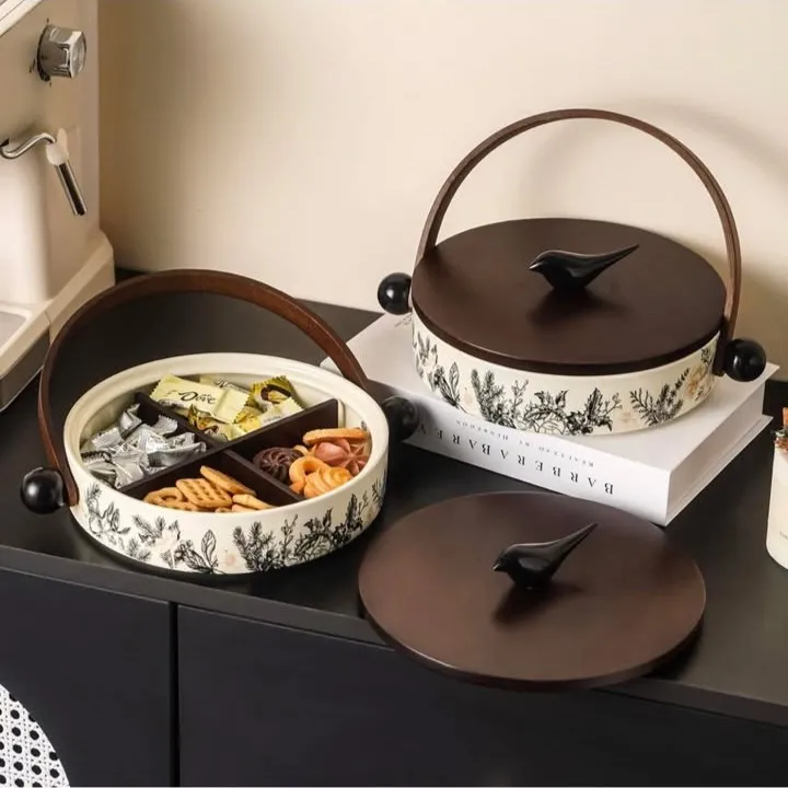 Full-atmosphere Fruit Basket Household Portable Fruit Basket