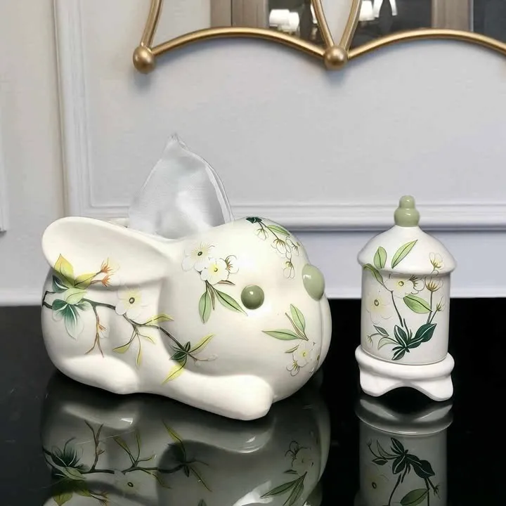 Tissue holder + Toothpic holder