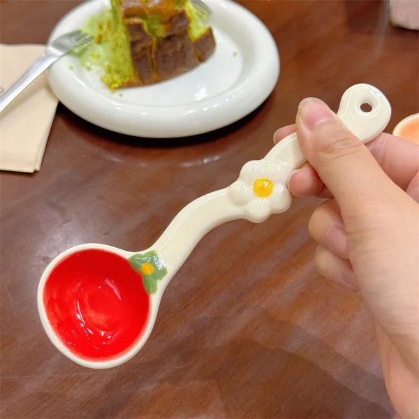 Good persimmon spoon-red