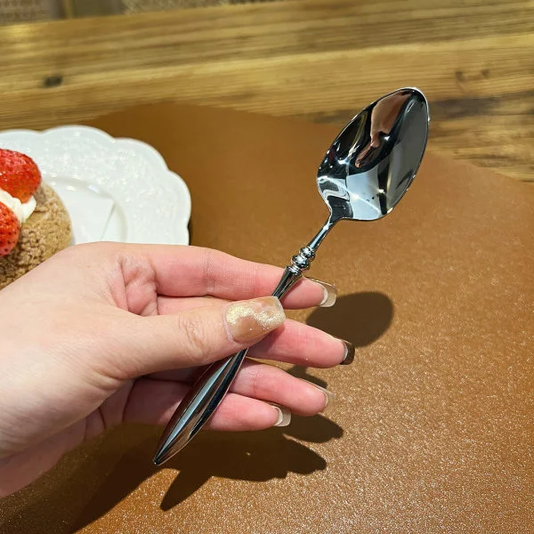 Ins-Style French 304 Stainless Steel Dessert spoon