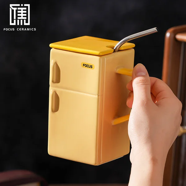 Moe Fun Refrigerator Cup-Sunflower Color