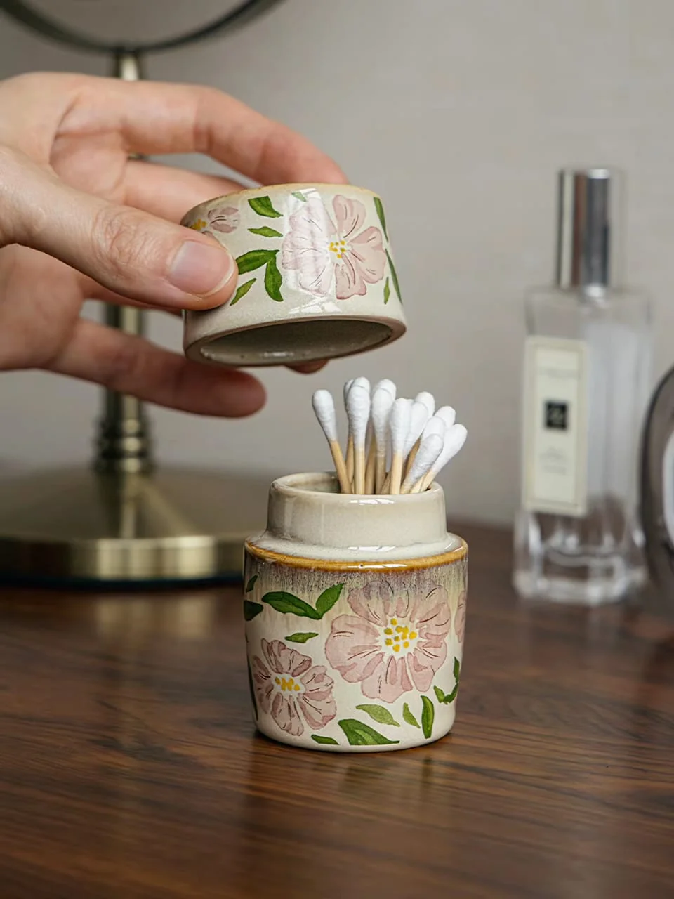 Small ceramic toothpic holder