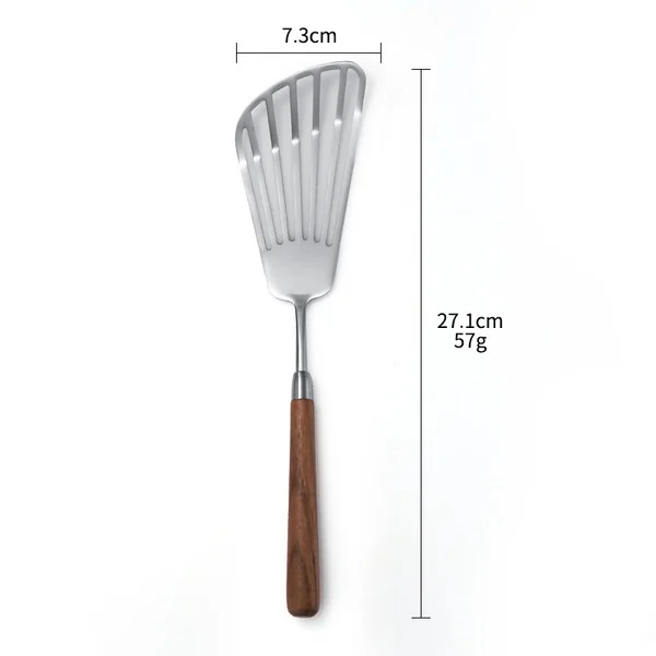 304 walnut frying spatula