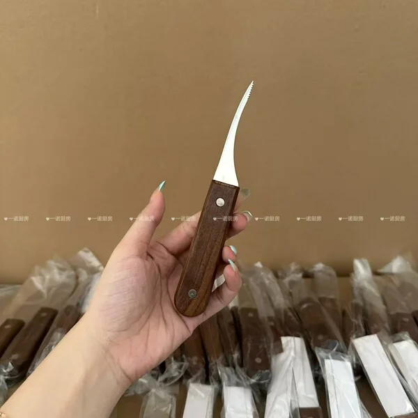 Walnut 420r shrimp knife