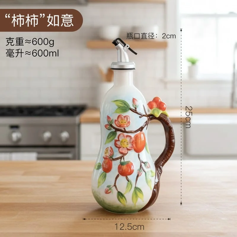 persimmon ruyi oil pot